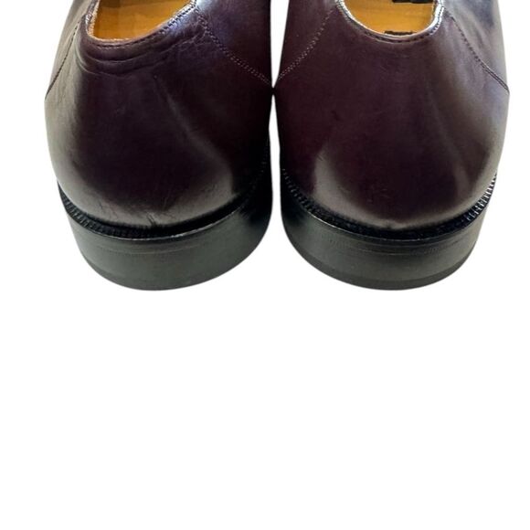 New Mezlan Del Rio Men\'s Burgundy Tassel Slip-on Loafers Dress Shoes 10
